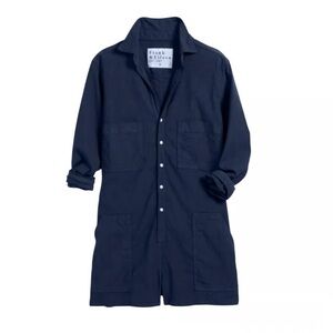 Frank & Eileen Navy Ireland Romper